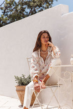 Load image into Gallery viewer, i am pylgrym - Santorini Top in Desert Roza Print