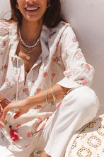 Load image into Gallery viewer, i am pylgrym - Santorini Top in Desert Roza Print