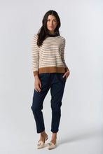 Load image into Gallery viewer, Goondiwindi - Cotton - Farmer Cotton Cashmere Jumper - Cornsilk/Laser White