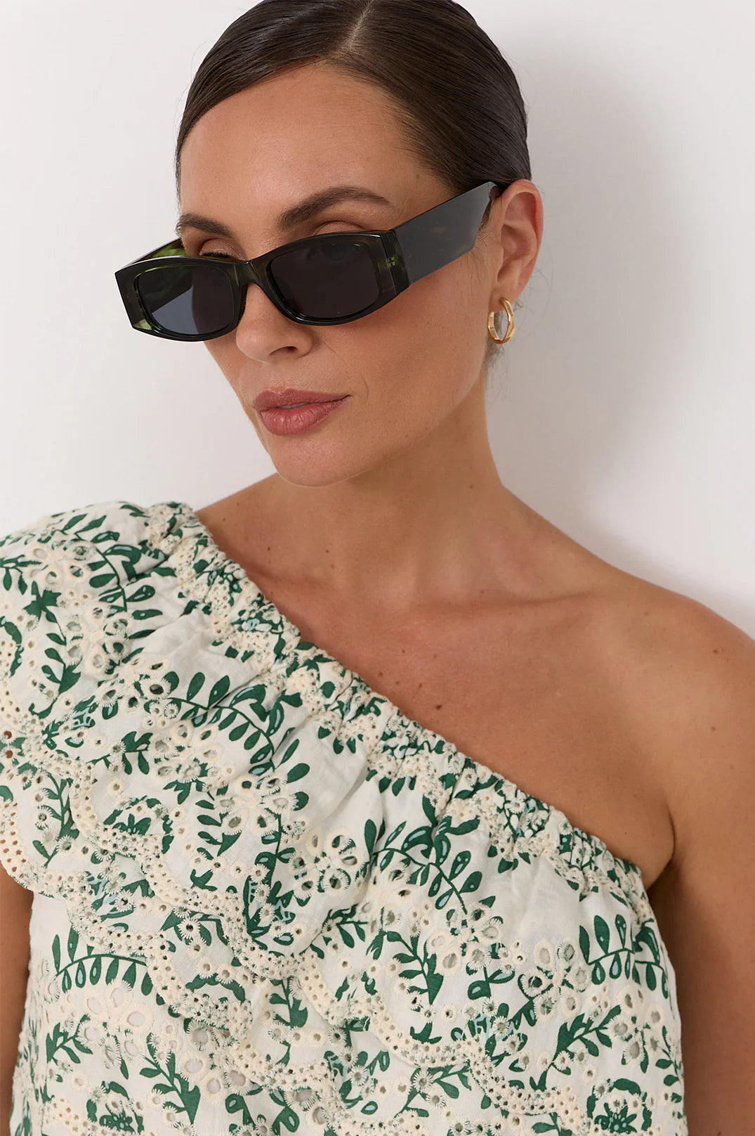 adorne - Elmwood Sunglasses Green