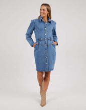 Load image into Gallery viewer, FOXWOOD - Charlotte Denim Dress Light Blue