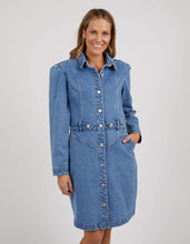 Load image into Gallery viewer, FOXWOOD - Charlotte Denim Dress Light Blue