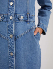 Load image into Gallery viewer, FOXWOOD - Charlotte Denim Dress Light Blue