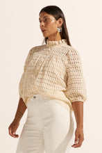 Load image into Gallery viewer, zoe kratzmann -wayfarer top - cream window
