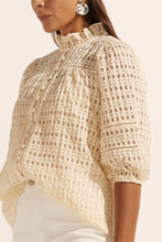 Load image into Gallery viewer, zoe kratzmann -wayfarer top - cream window