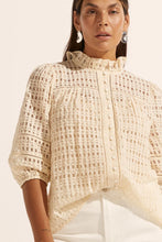 Load image into Gallery viewer, zoe kratzmann -wayfarer top - cream window