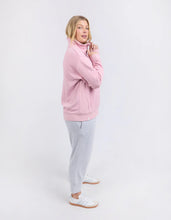 Load image into Gallery viewer, elm - Tatum Half Zip Fleece Soft Pink