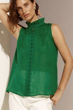 Load image into Gallery viewer, zoe kratzmann - tempo top - palm green