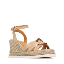 Load image into Gallery viewer, EOS - ZELINE ESPADRILLE SANDAL LEATHER Tan