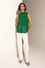 Load image into Gallery viewer, zoe kratzmann - tempo top - palm green