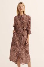 Load image into Gallery viewer, zoe kratzmann - pinpoint dress - cacao batik