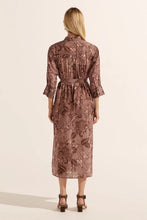 Load image into Gallery viewer, zoe kratzmann - pinpoint dress - cacao batik