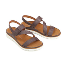 Load image into Gallery viewer, los cabos - ASHLI Sandals Mocha