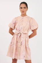 Load image into Gallery viewer, adorne - MARA CELESTE SALVADOR PRINT DRESS