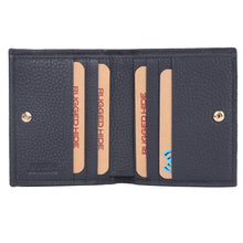 Load image into Gallery viewer, Rugged Hide - Leura Small Wallet Navy, Tan