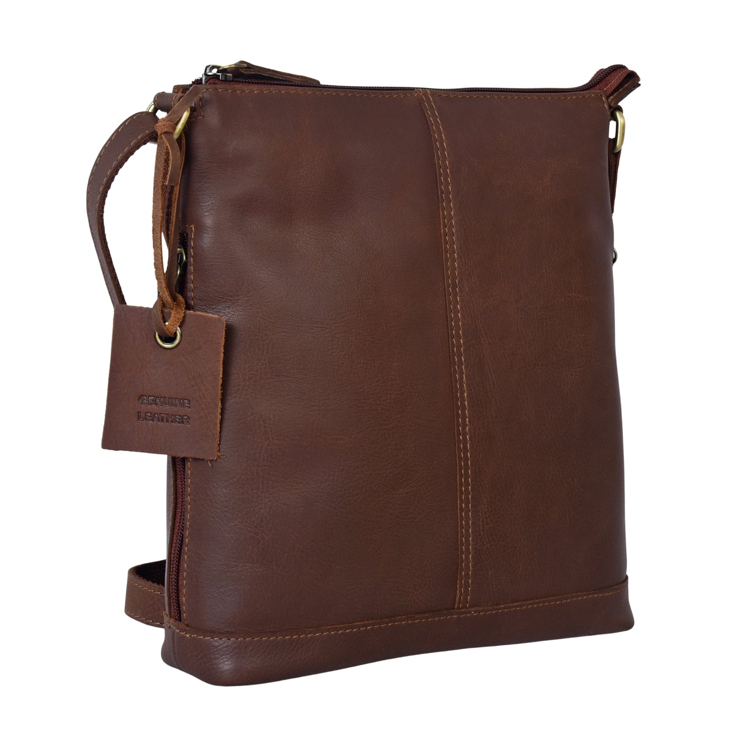 Rugged Hide - Daphne Cross Body Bag Mid Brown