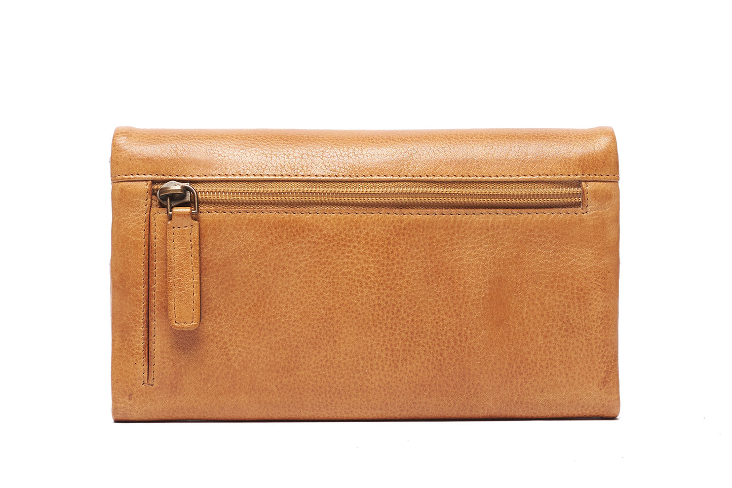 Rugged Hide - ERIN Wallet Tan