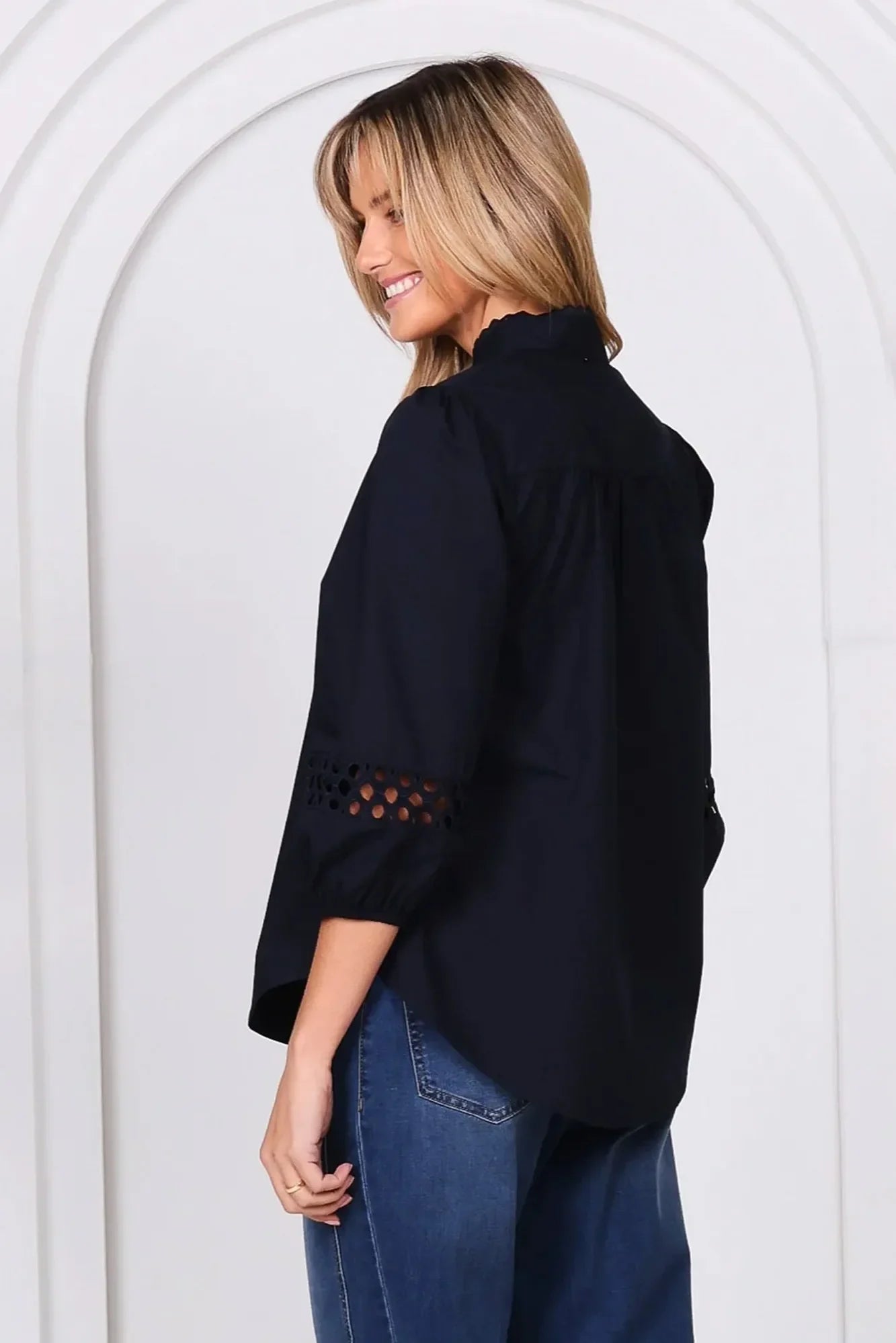 LEONI - Dior Shirt Navy