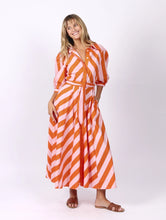 Load image into Gallery viewer, LEONI - Bianca Dress - Orange Stripes