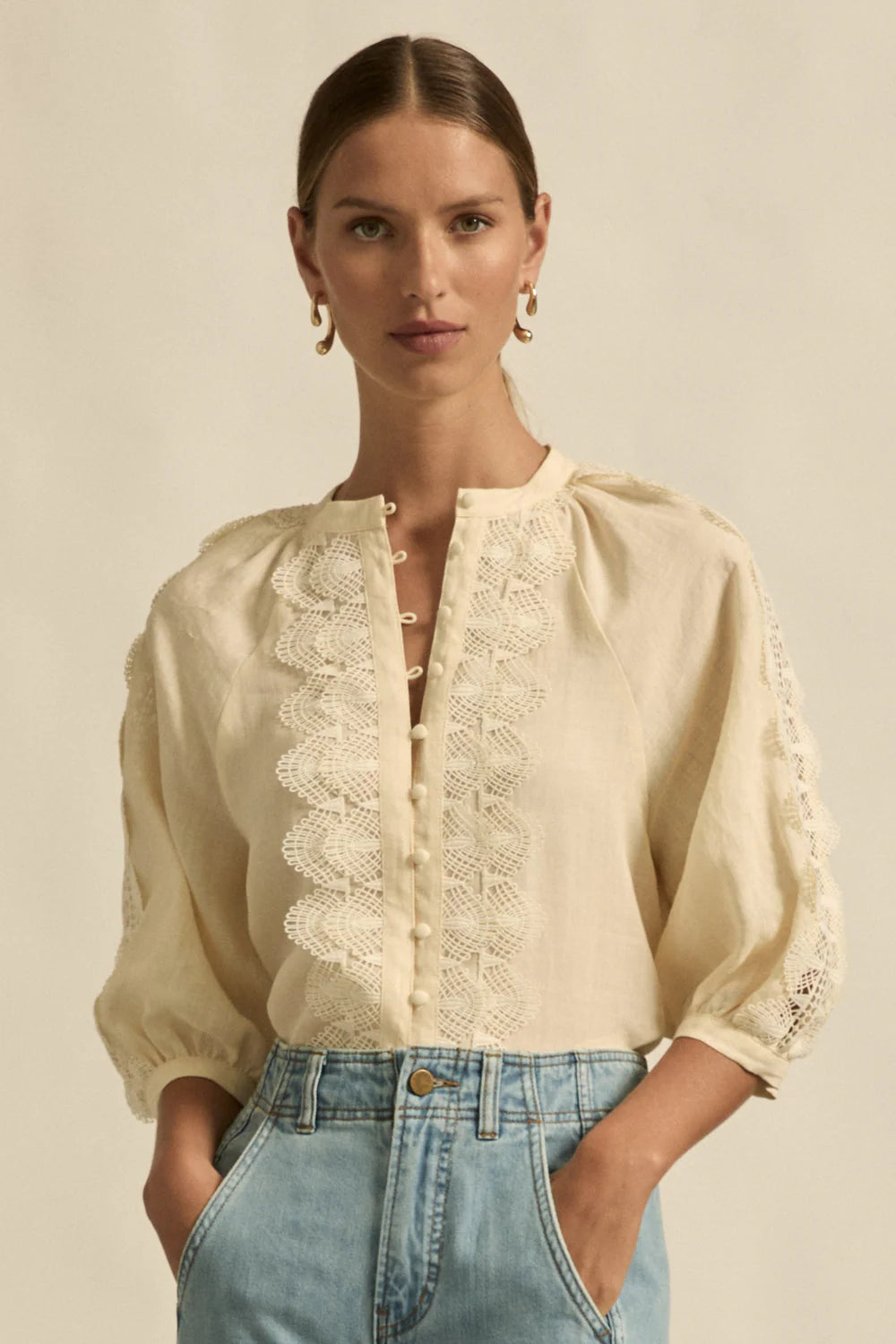zoe kratzmann - bouquet top sorbet