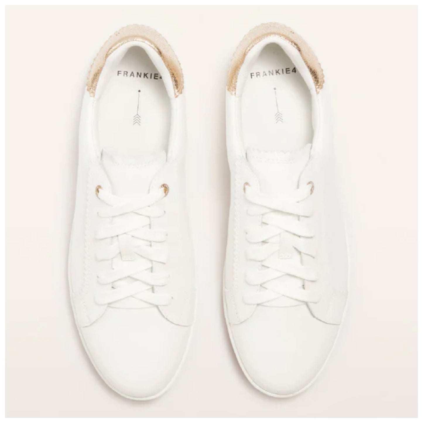 FRANKIE4 - Jackie IV White/Rose Gold
