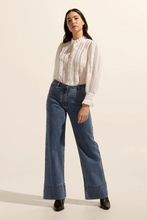 Load image into Gallery viewer, zoe kratzmann -swoon top - porcelain