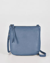 Load image into Gallery viewer, GABEE - Meadow Soft Leather Pouch Crossbody Powder Blue