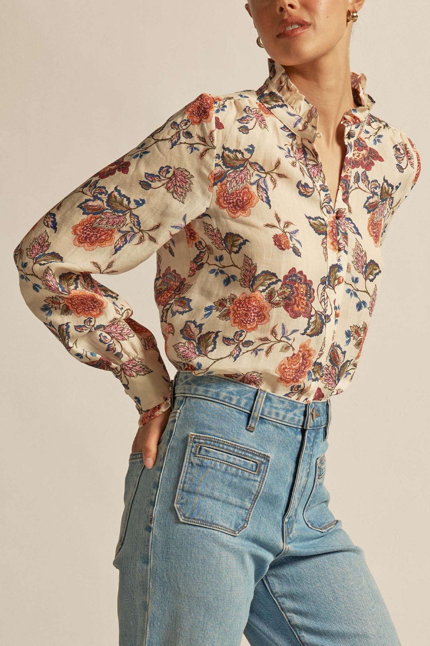 zoe kratzmann - stir top heirloom bloom