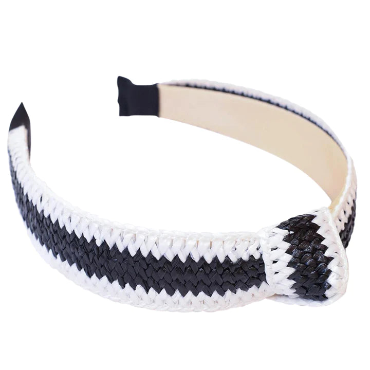 Sunny Hazel x HUNTED Colette Raffia Knot Headband
