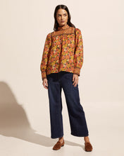Load image into Gallery viewer, zoe kratzmann - horizon top - sunset floral