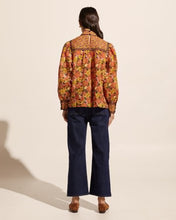 Load image into Gallery viewer, zoe kratzmann - horizon top - sunset floral