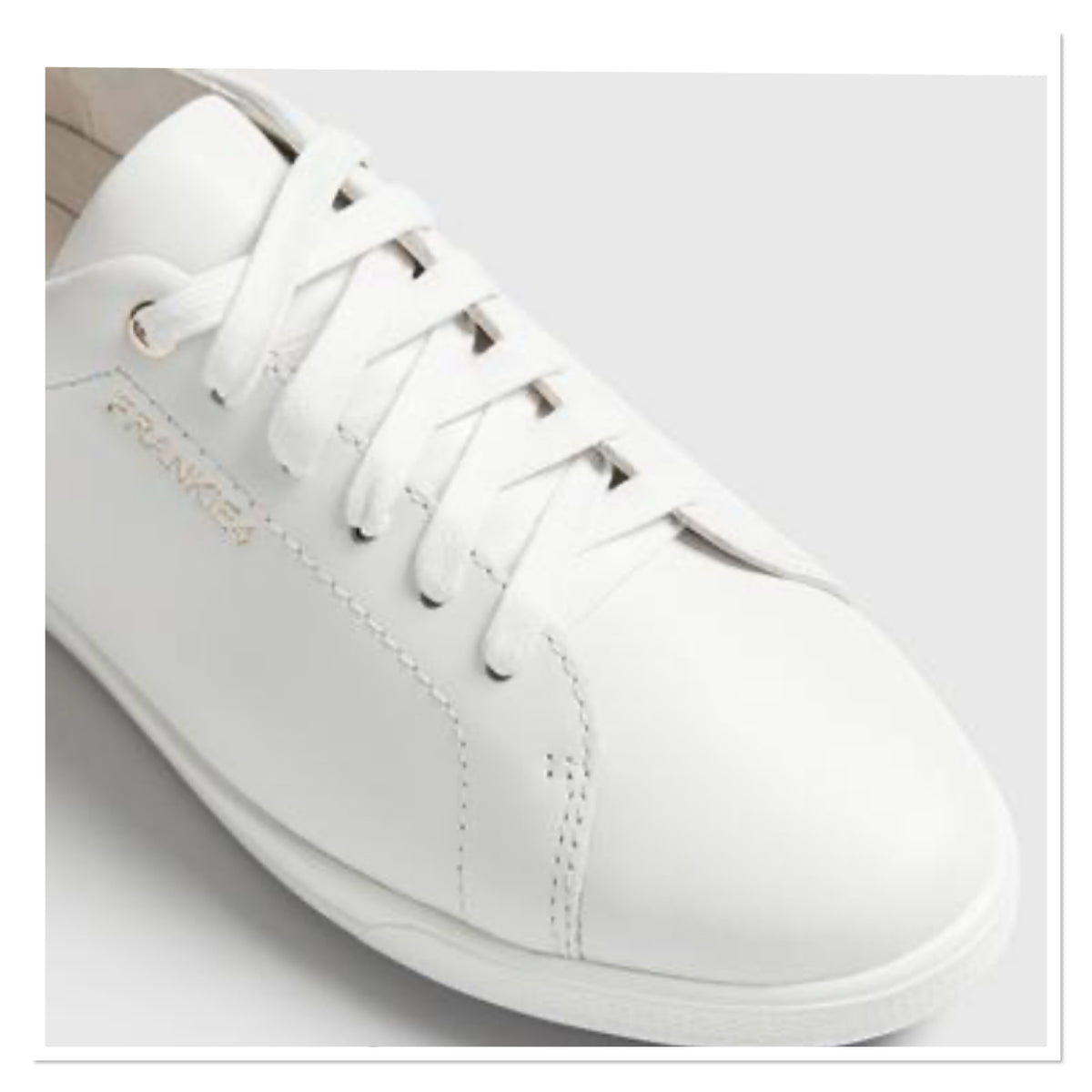 FRANKiE4 CHLOE White/Emerald Croc