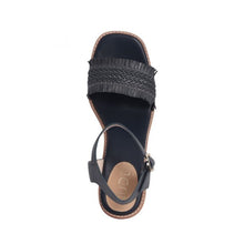 Load image into Gallery viewer, Nude Footwear - HENNA NAVY WEAVE
