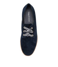 Load image into Gallery viewer, Django & Juliette - Bipka Navy Suede Lace Up Shoes
