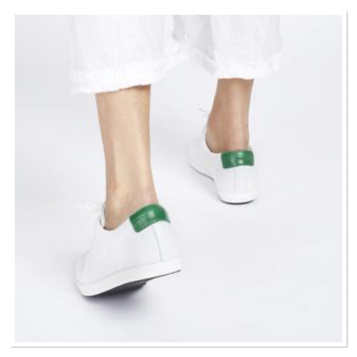 FRANKiE4 CHLOE White/Emerald Croc – Deberella Shoes