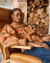 Load image into Gallery viewer, zoe kratzmann - horizon top - sunset floral