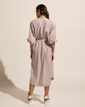 Load image into Gallery viewer, zoe kratzmann -standpoint dress - toast stripe