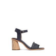 Load image into Gallery viewer, Nude Footwear - HENNA NAVY WEAVE