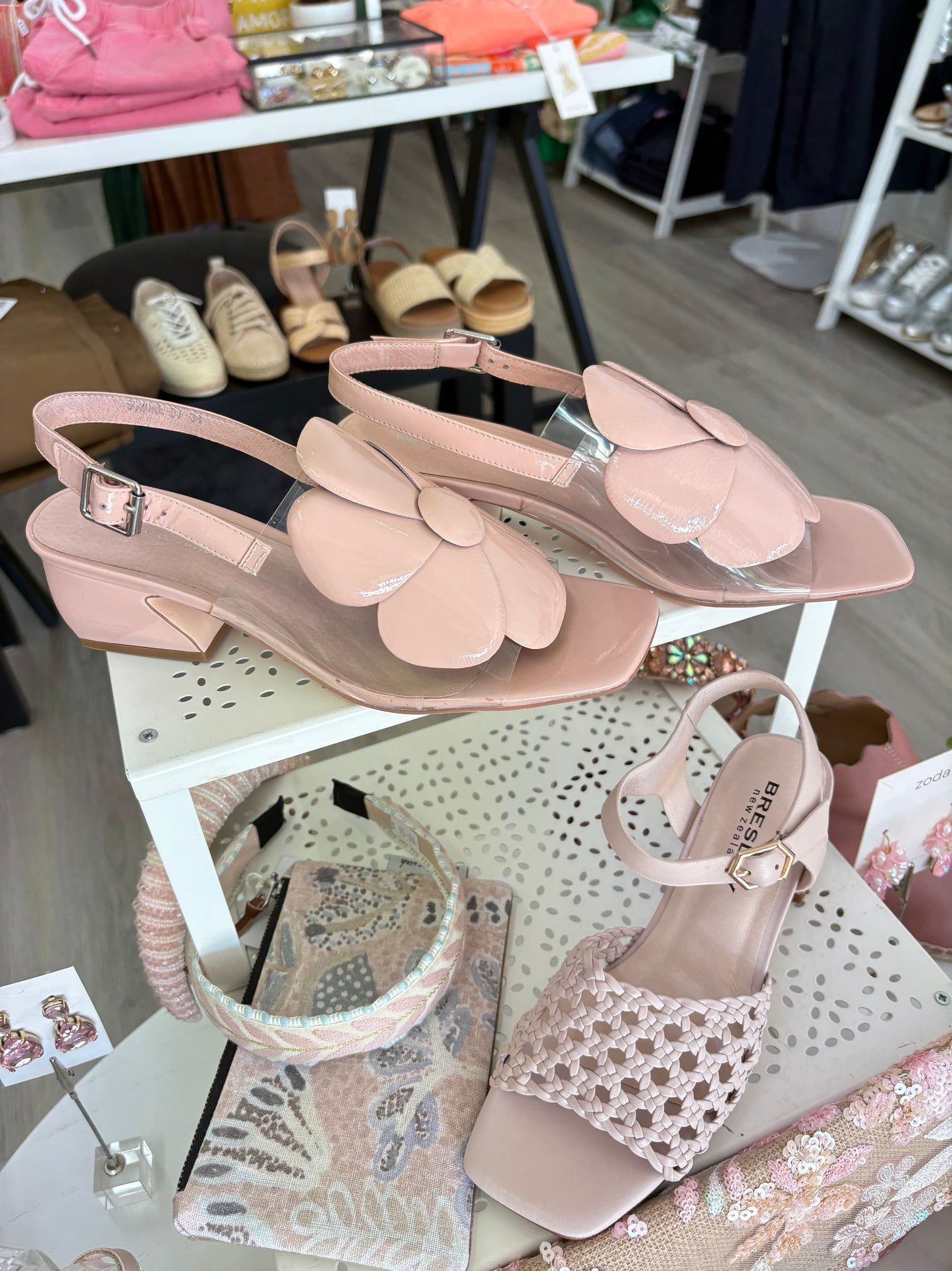 Django & Juliette - Somone Pale Pink Patent Leather