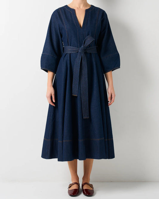 WALNUT - Houston Dress - Denim