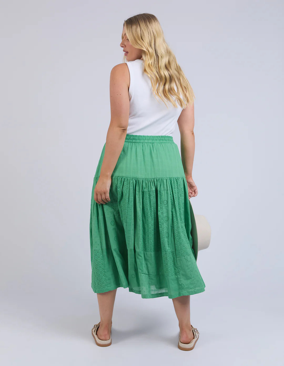 elm - Clementine Skirt Greenbriar