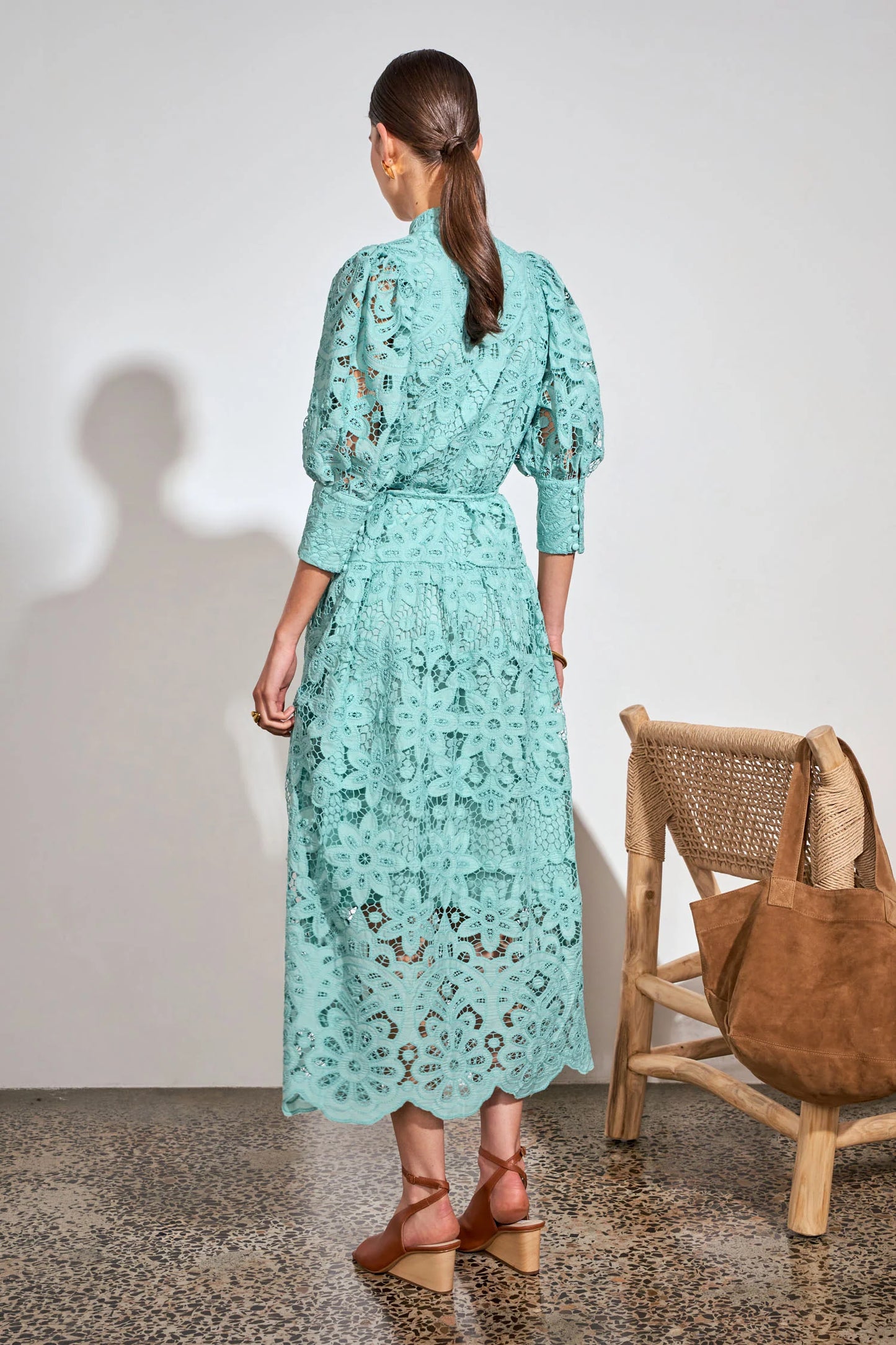 zoe kratzmann - gravitate maxi dress pistachio