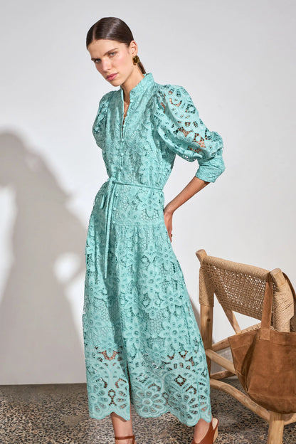 zoe kratzmann - gravitate maxi dress pistachio