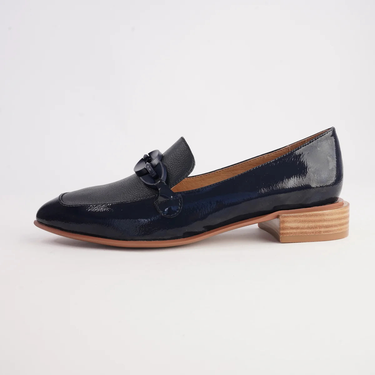 Django and Juliette - ELLIOTTS Navy Patent Leather