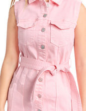 Load image into Gallery viewer, FOXWOOD - Sleeveless Talbert Dress Pale Pink
