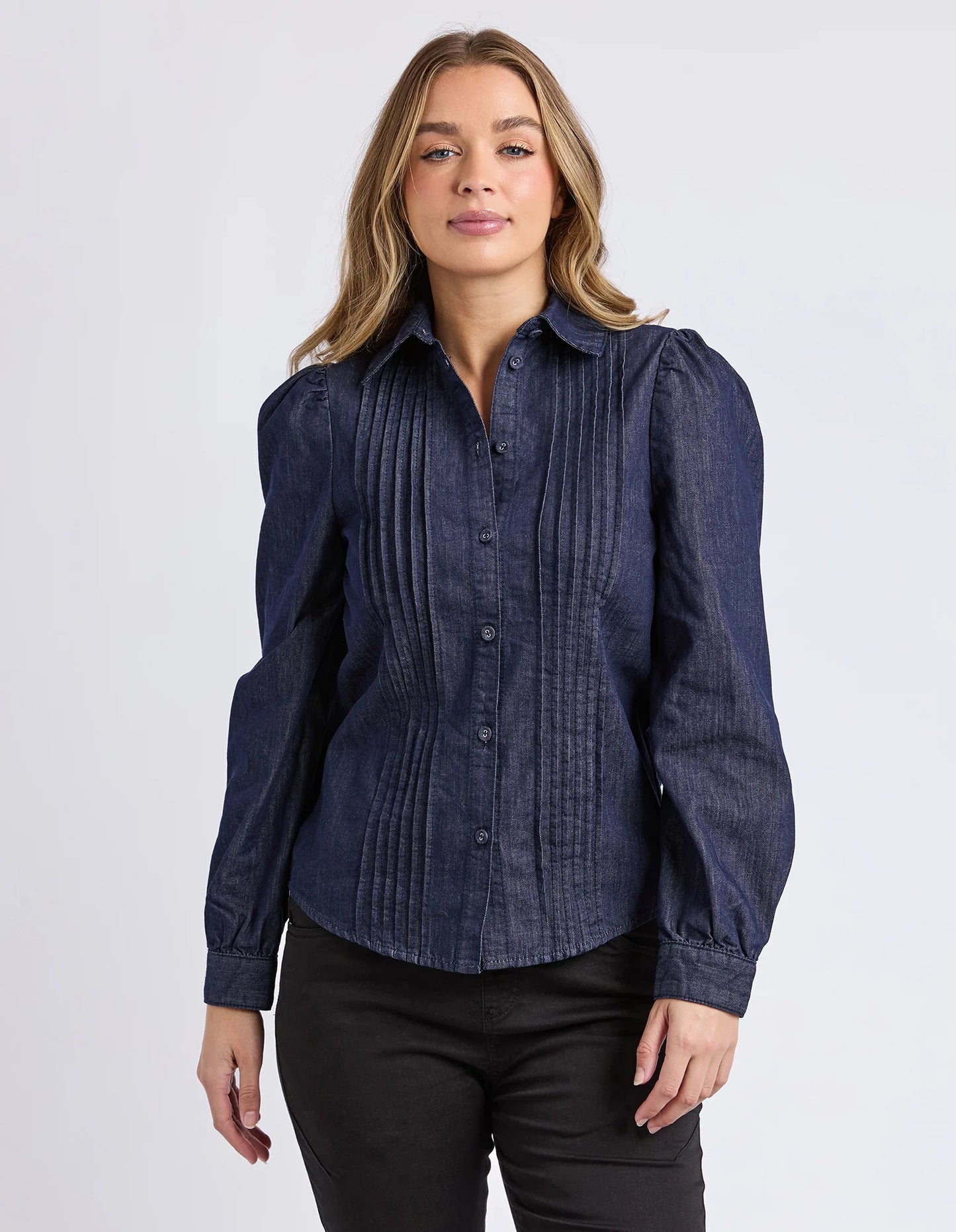 FOXWOOD - Poppy Shirt Indigo