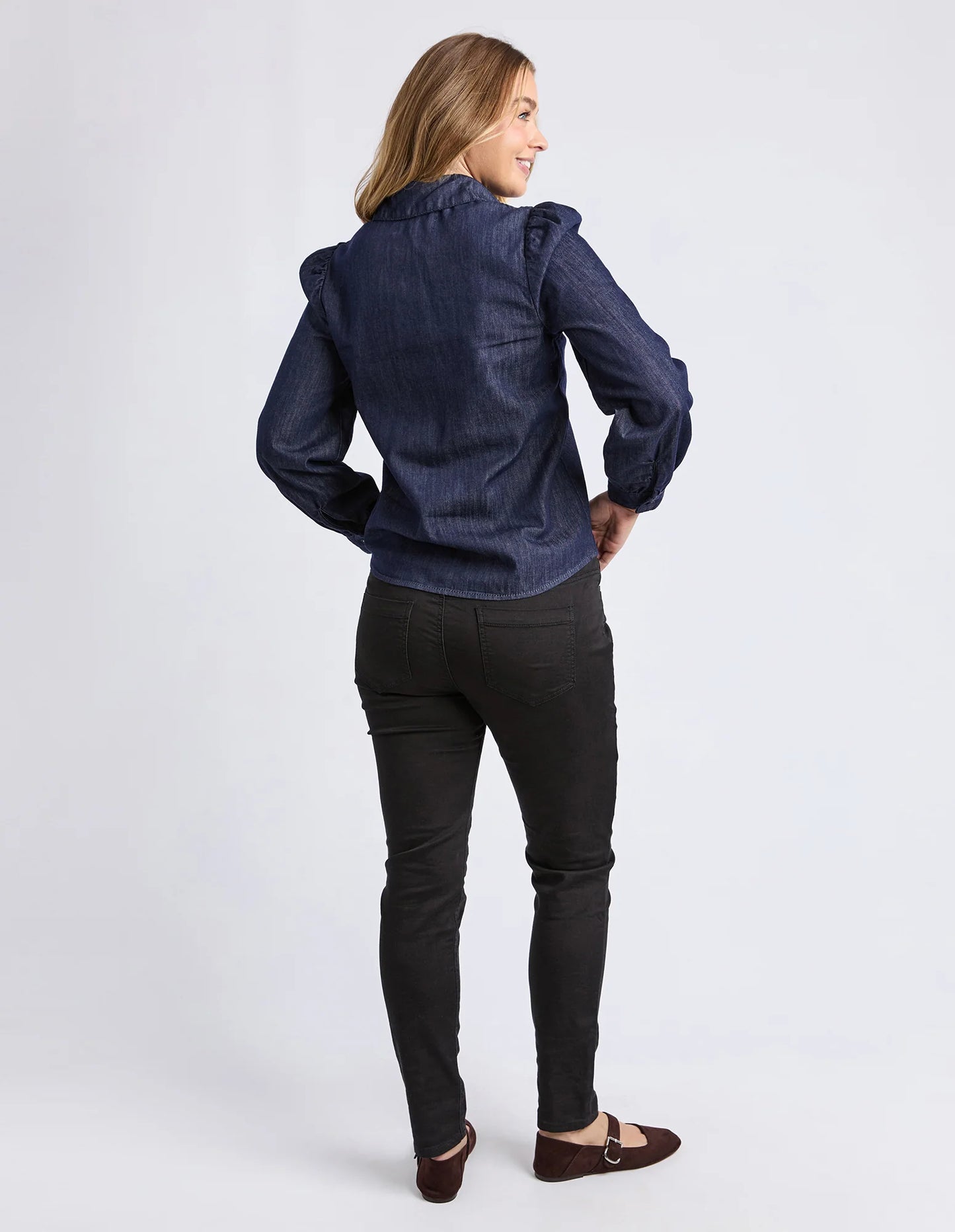 FOXWOOD - Poppy Shirt Indigo