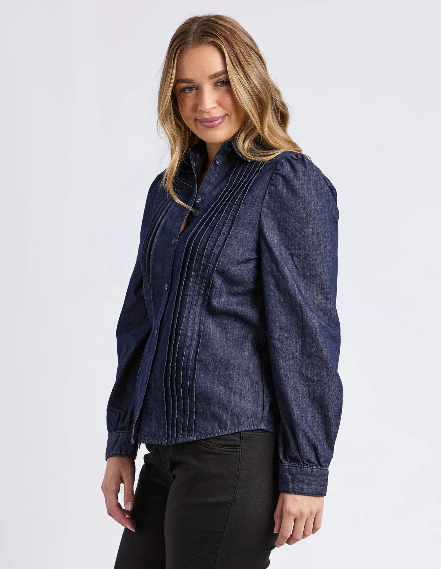 FOXWOOD - Poppy Shirt Indigo