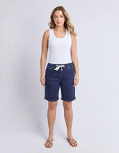 Load image into Gallery viewer, FOXWOOD - Gabby Bermuda Short Dark Indigo
