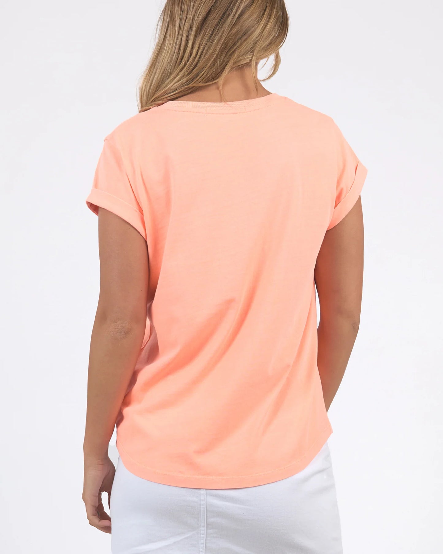 FOXWOOD - Signature Tee Neon Peach